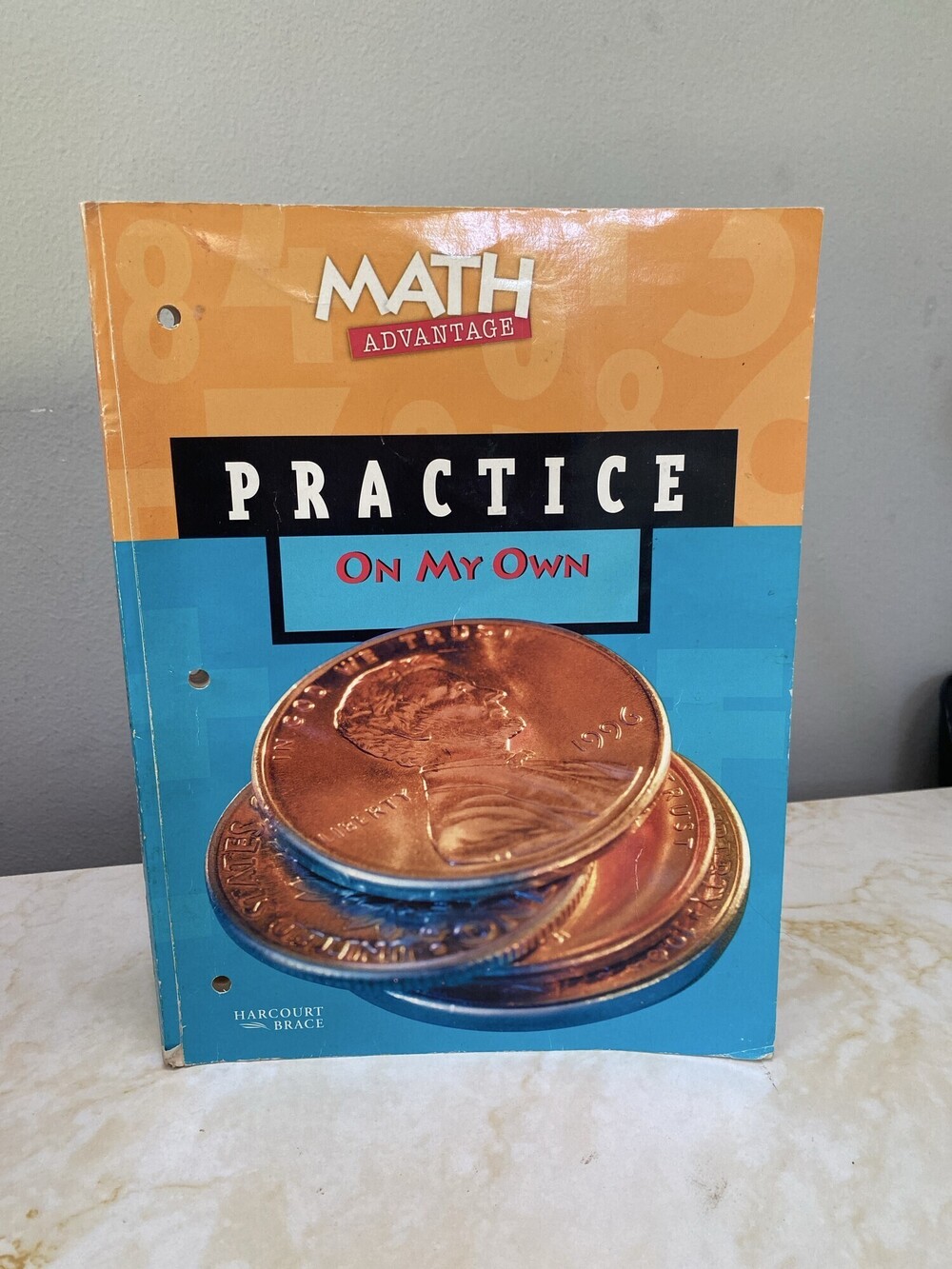 Harcourt Math Advantage Practice On My Own Student Workbook